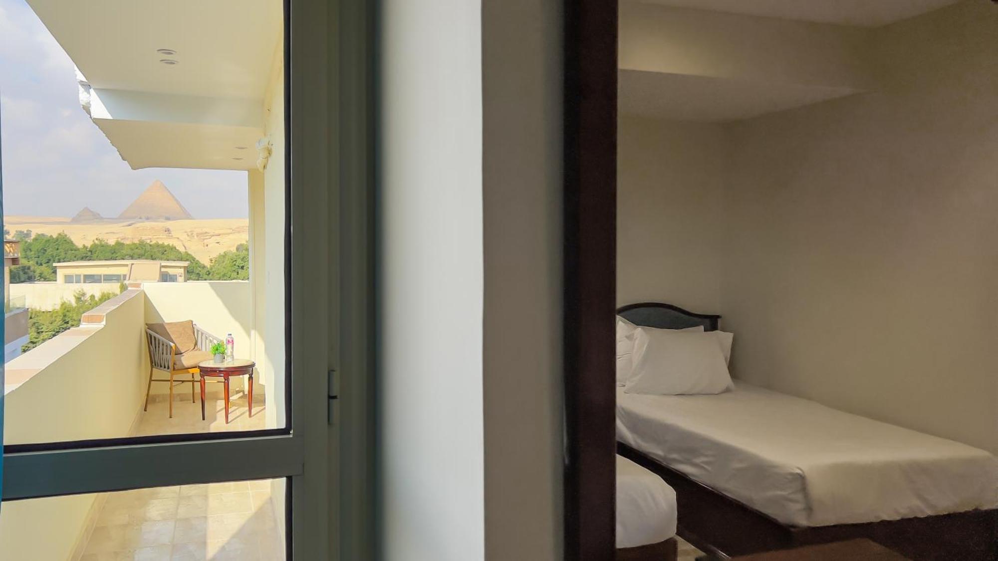 Pyramids Glory Inn Kafret el-Gabal エクステリア 写真