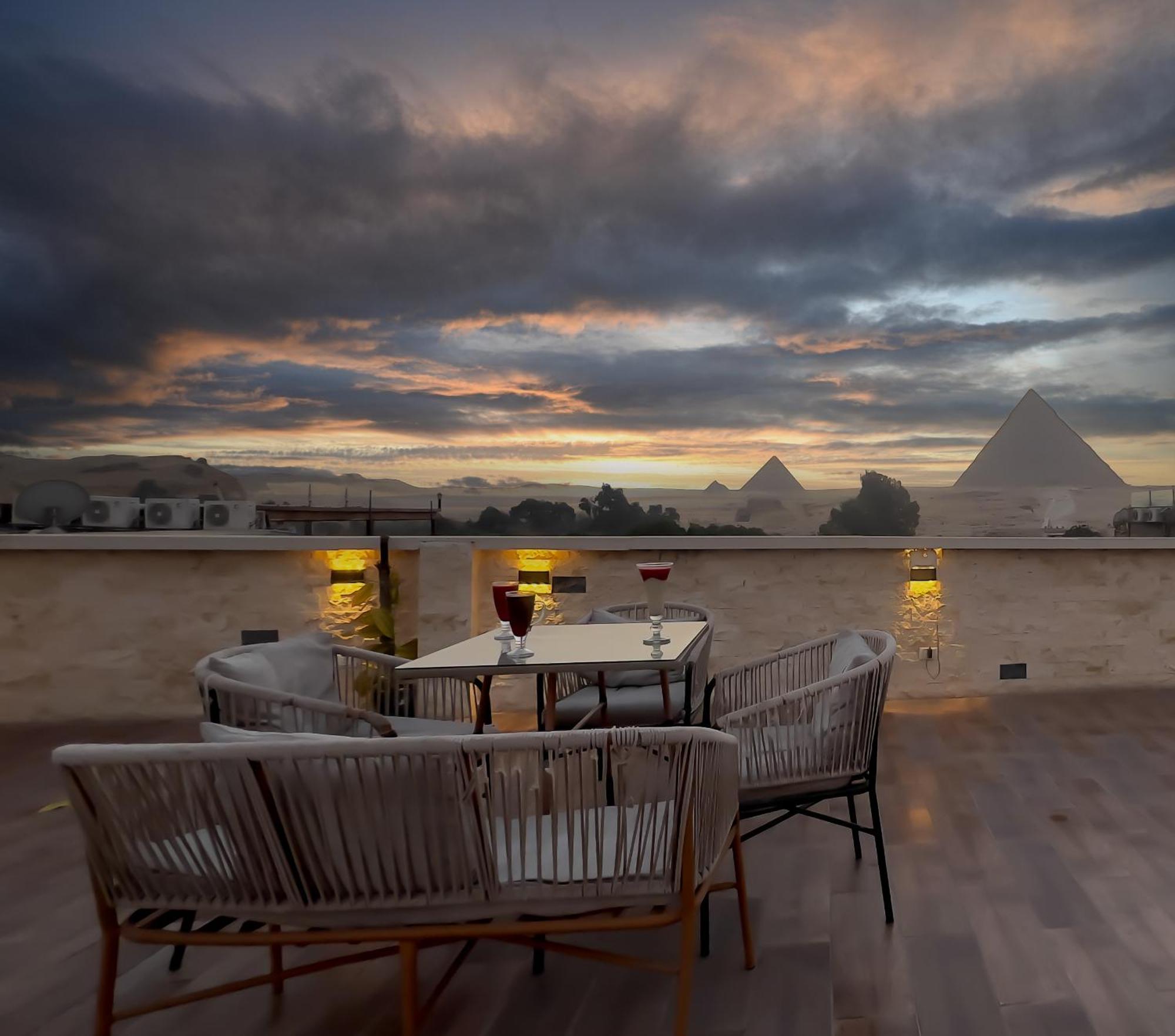 Pyramids Glory Inn Kafret el-Gabal エクステリア 写真